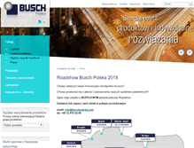 Tablet Screenshot of buschpolska.com